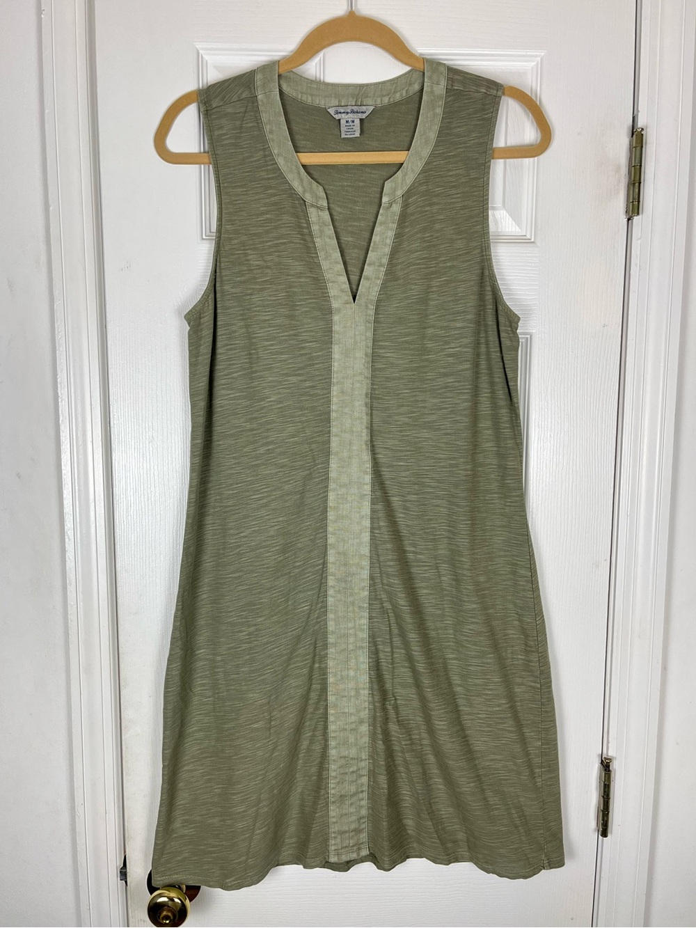 Eddie Bauer Sleeveless At Knee Dress Sz M Cotton Sporty Minimalist